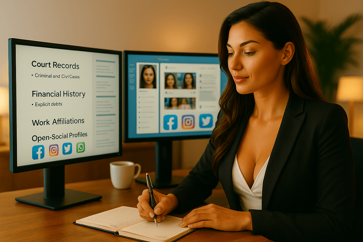 Offline & Online Background Check